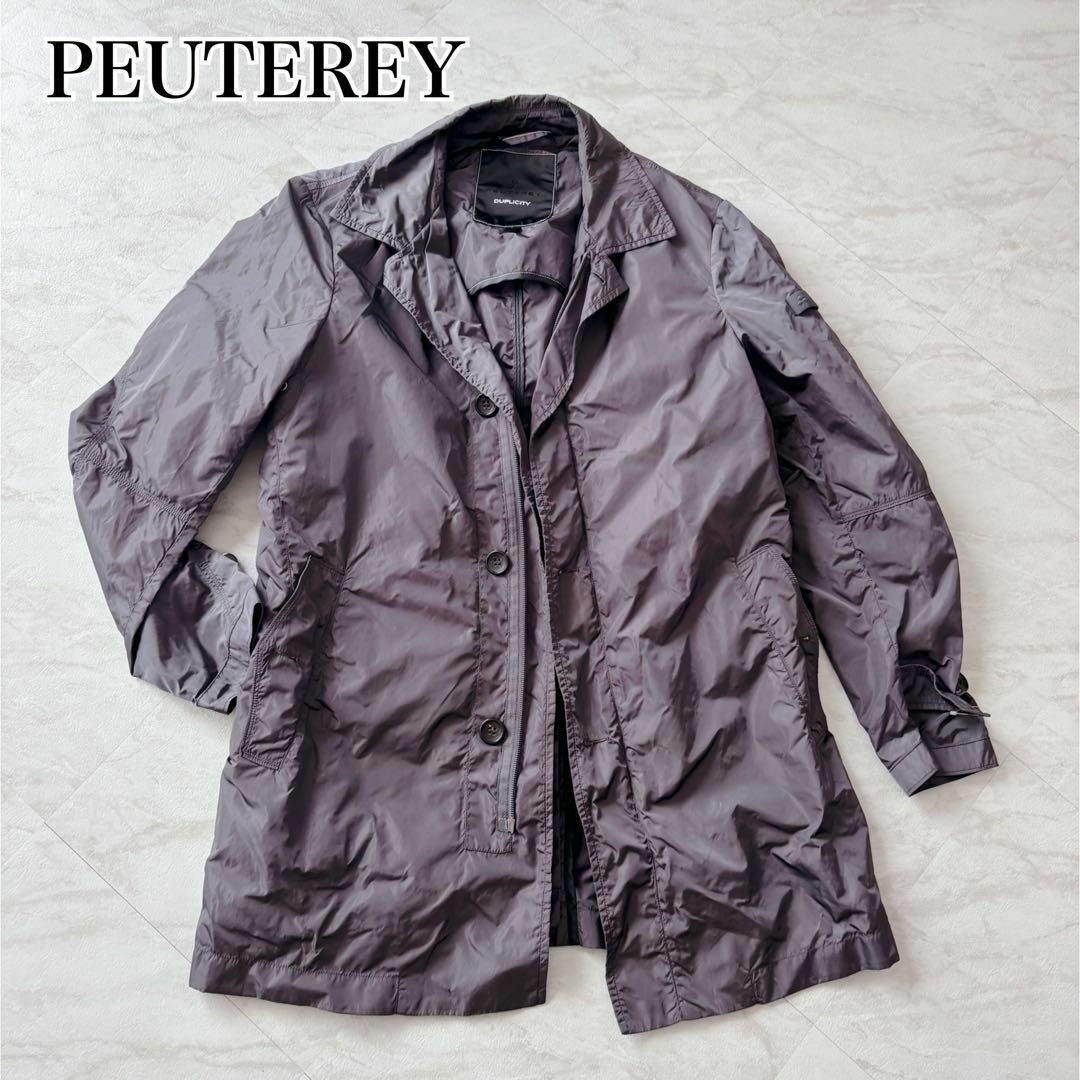 PEUTEREY - PEUTEREY ピューテリー ナイロンステンカラー PEUTEREY - PEUTEREY ピューテリー ナイロンステンカラー
