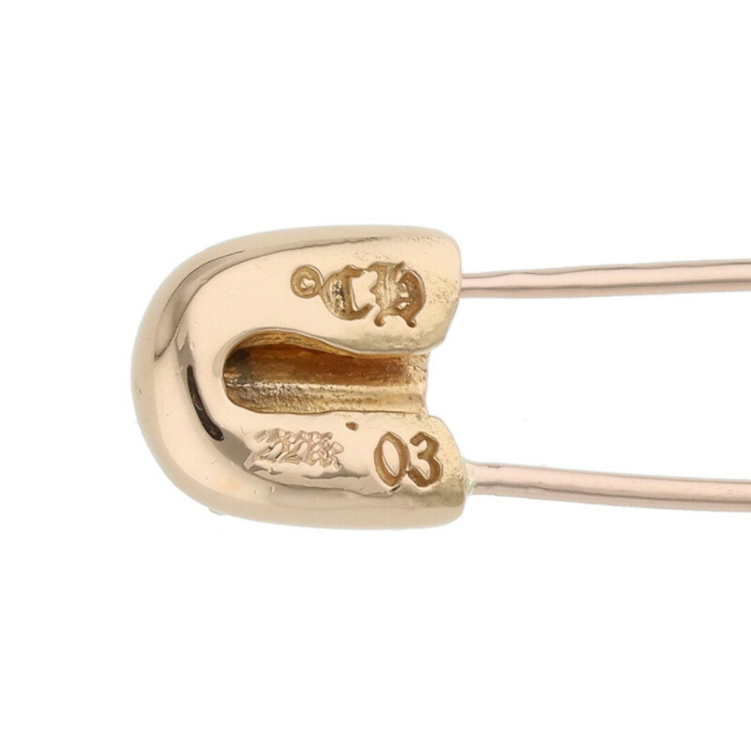 Chrome Hearts - クロムハーツ 22K SAFETY PIN S 1/EMRLD/22K Chrome Hearts - クロムハーツ 22K SAFETY PIN S 1/EMRLD/22K