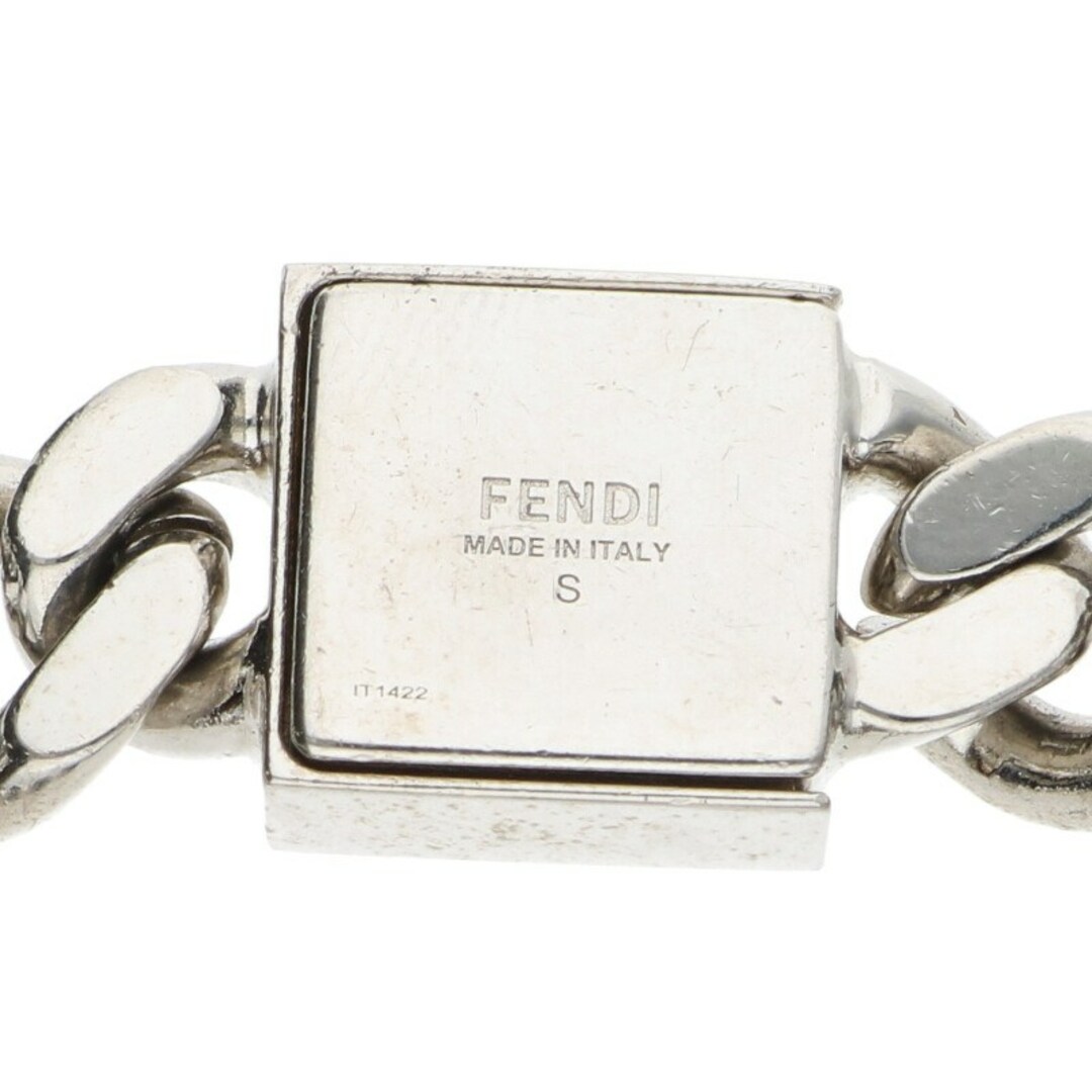 FENDI - フェンディ 7AJ294B08F0F0N FFロゴブレスレット メンズ FENDI - フェンディ 7AJ294B08F0F0N FFロゴブレスレット メンズ