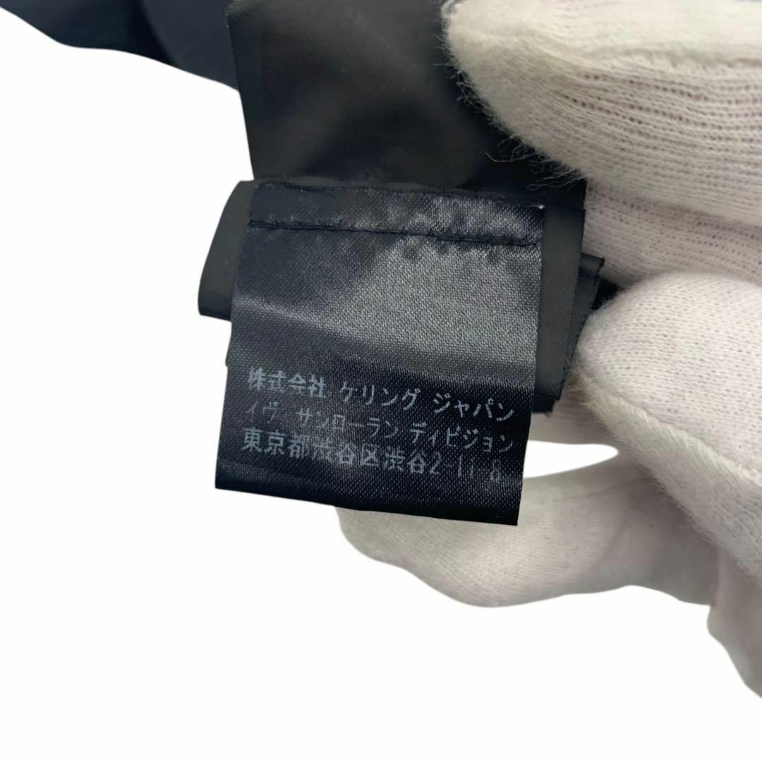 Yves Saint Laurent - 美品! サンローラン 半袖 シャツ XS 黒 Yves Saint Laurent - 美品! サンローラン 半袖 シャツ XS 黒