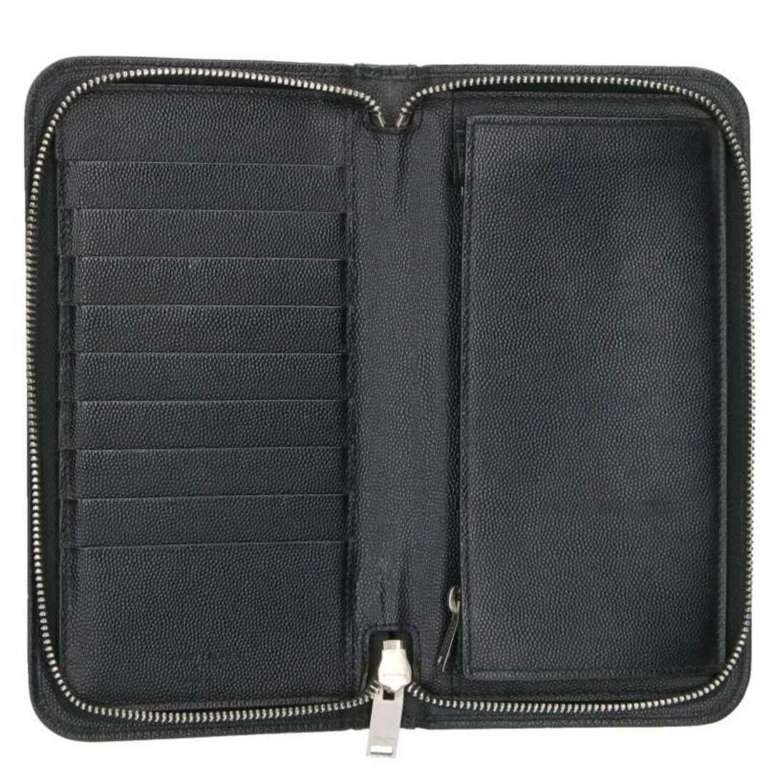 SAINT LAURENT - サンローランパリ ロゴプリントレザー長財布 SAINT LAURENT - サンローランパリ ロゴプリントレザー長財布