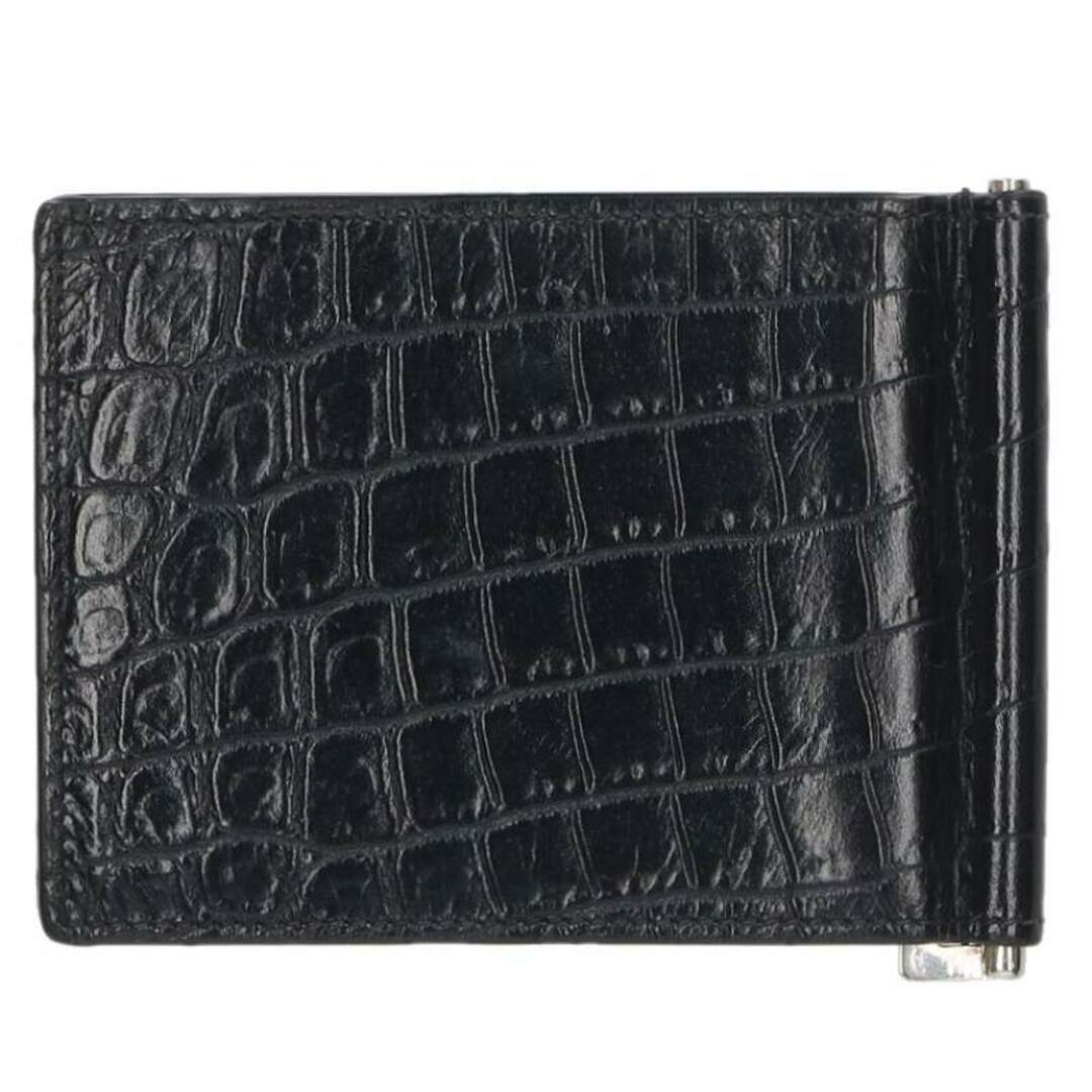 SAINT LAURENT - サンローランパリ 378005 クロコ型押しビル SAINT LAURENT - サンローランパリ 378005 クロコ型押しビル