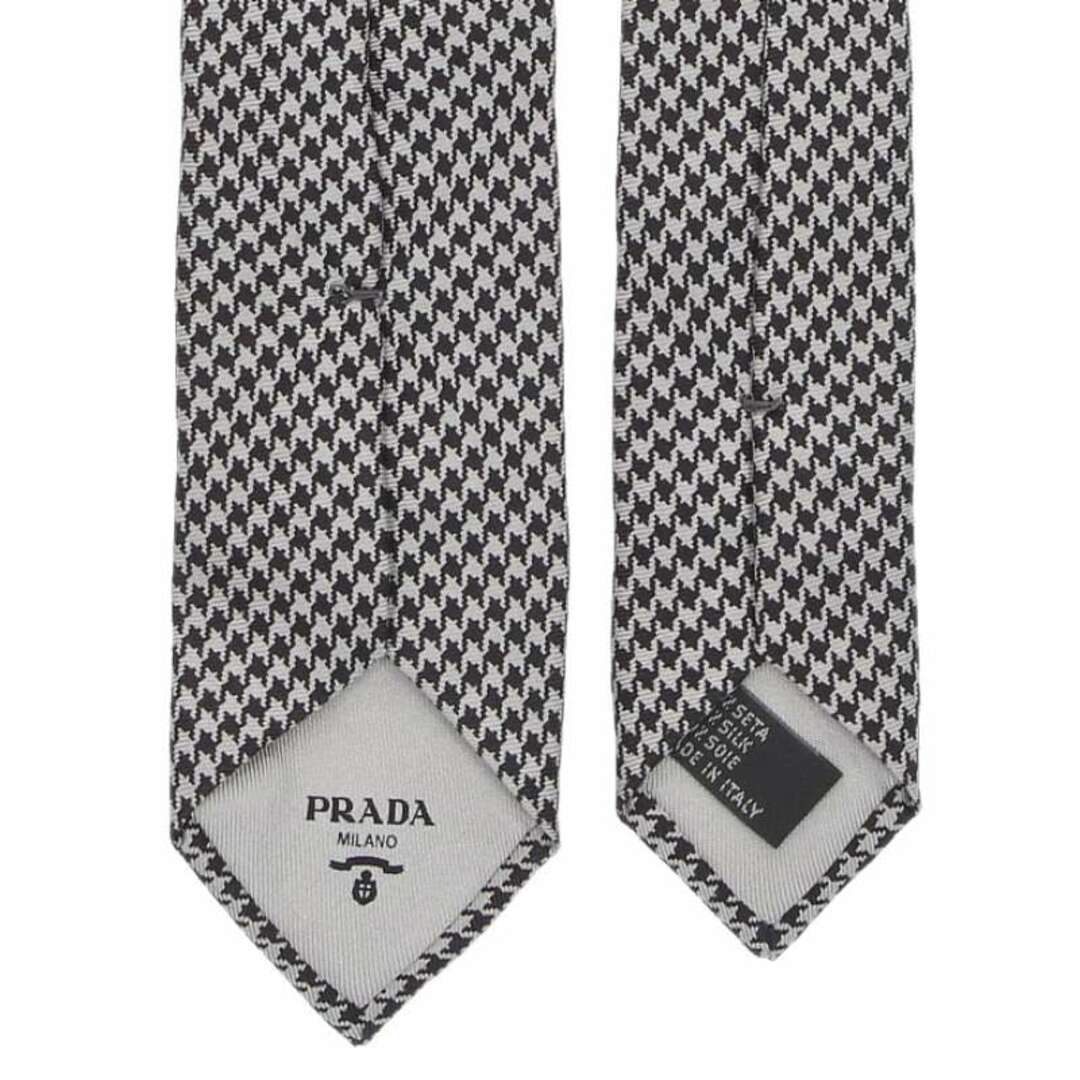 PRADA - プラダ 千鳥格子 ナローネクタイ メンズの通販 by PRADA - プラダ 千鳥格子 ナローネクタイ メンズの通販 by