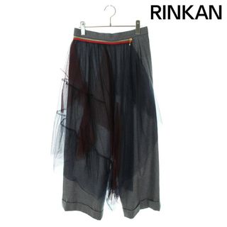 kolor - カラー 20WCL-P02124 チュール付きワイドスラックス kolor - カラー 20WCL-P02124 チュール付きワイドスラックス
