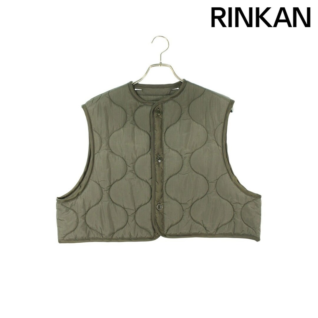 HYKE - ハイク 24AW 242-17487 クロップドキルティングベスト HYKE - ハイク 24AW 242-17487 クロップドキルティングベスト