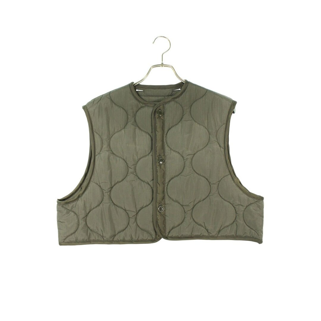 HYKE - ハイク 24AW 242-17487 クロップドキルティングベスト HYKE - ハイク 24AW 242-17487 クロップドキルティングベスト