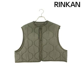 HYKE - ハイク 24AW 242-17487 クロップドキルティングベスト HYKE - ハイク 24AW 242-17487 クロップドキルティングベスト