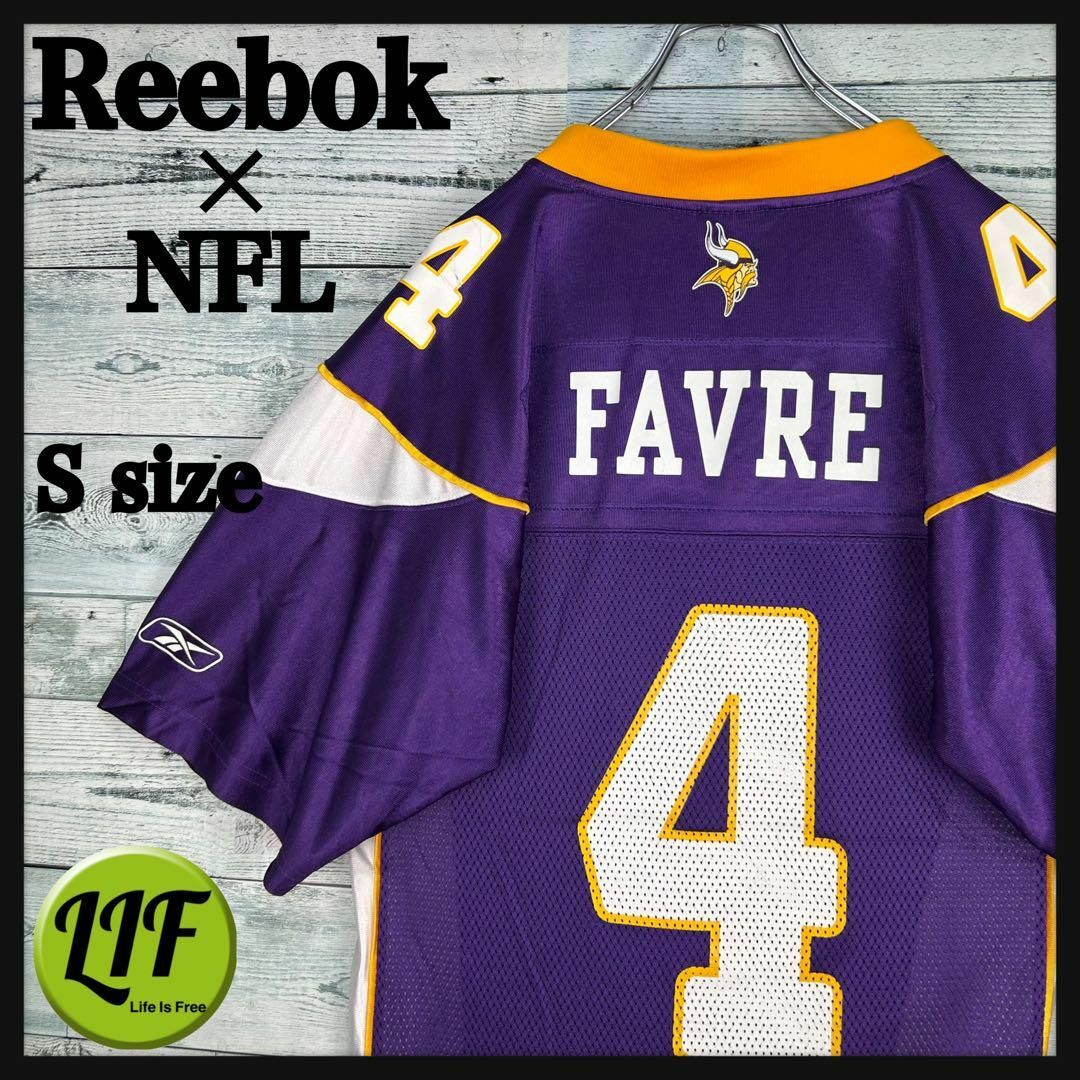 Reebok - リーボック NFL プリントチームロゴバイキングス Reebok - リーボック NFL プリントチームロゴバイキングス