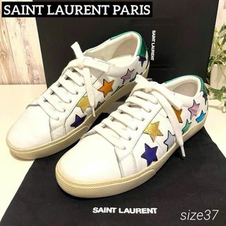 SAINT LAURENT - 新品未使用 34サイズ サンローランスニーカーの SAINT LAURENT - 新品未使用 34サイズ サンローランスニーカーの