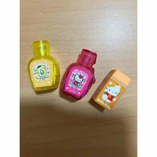 サンリオ(サンリオ)のサンリオ プチボトル2個＆消しゴム   3個セット(消しゴム/修正テープ)