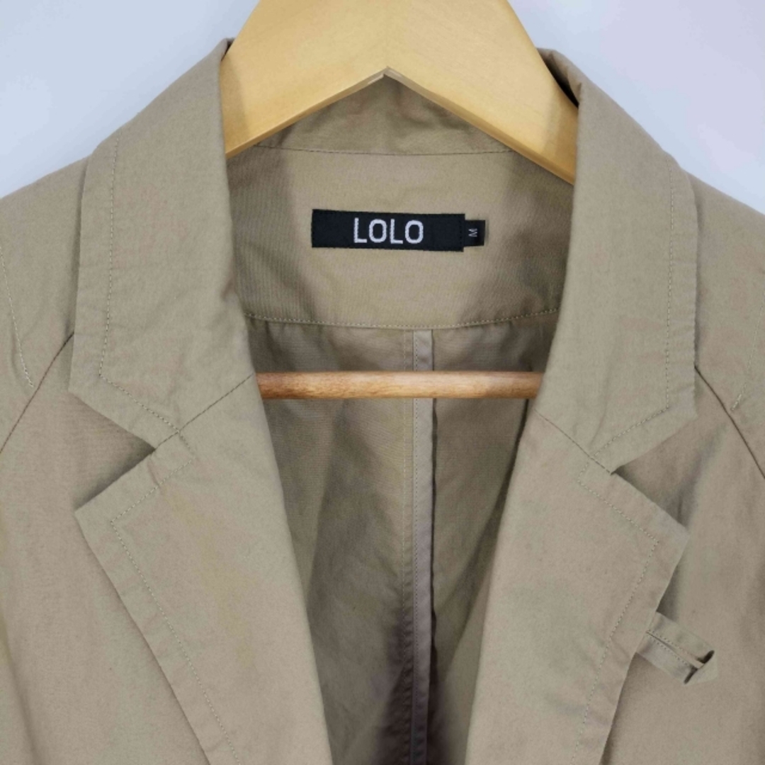 LOLO - LOLO(ロロ) ラグランスリーブジャケット テーラード LOLO - LOLO(ロロ) ラグランスリーブジャケット テーラード