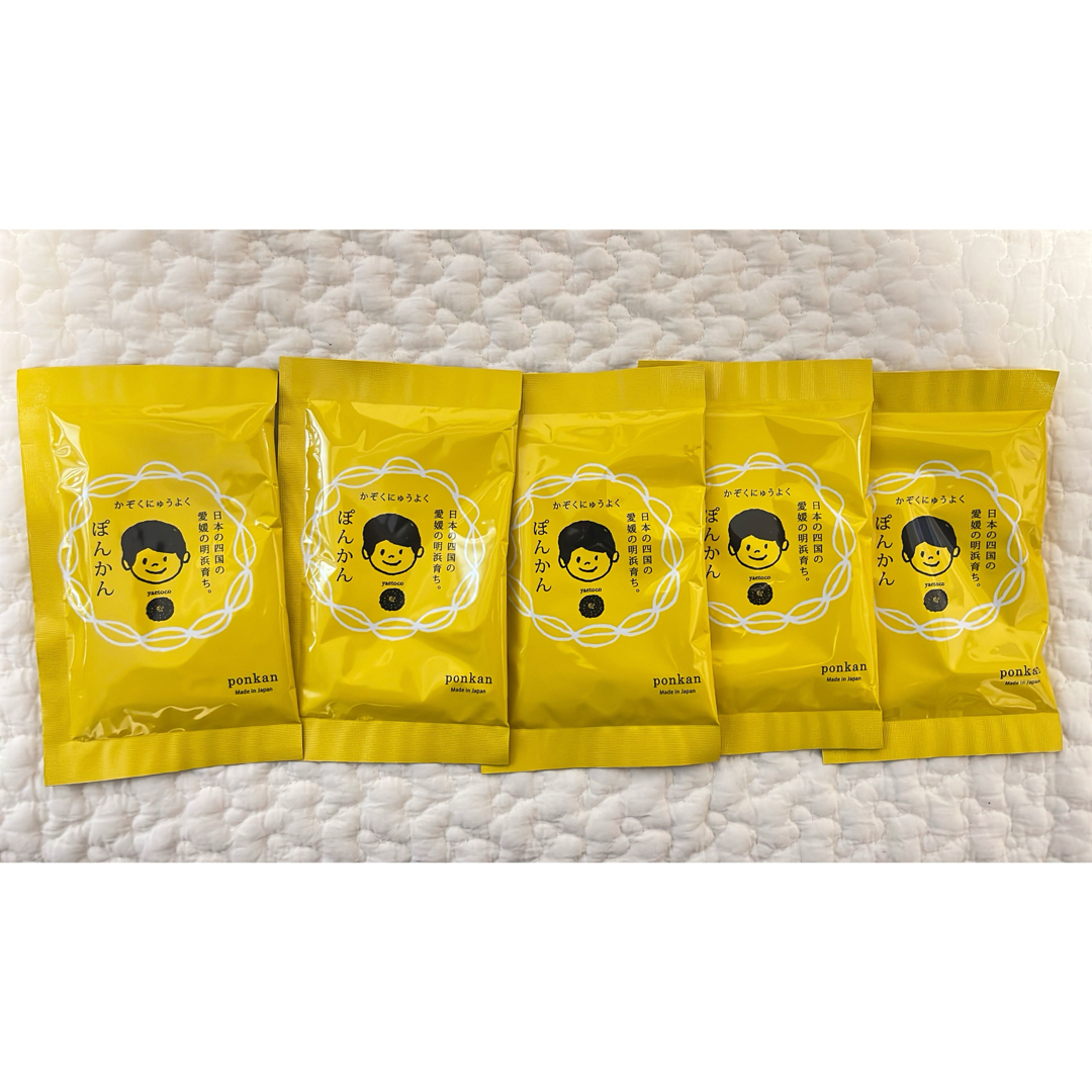 yaetoco バスソルトぽんかんの香り 5個セット コスメ/美容のボディケア(入浴剤/バスソルト)の商品写真