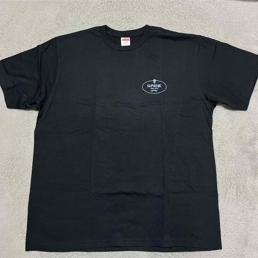 Supreme - 24aw Supreme Crest tee tシャツ XL 黒 ブラックの Supreme - 24aw Supreme Crest tee tシャツ XL 黒 ブラックの