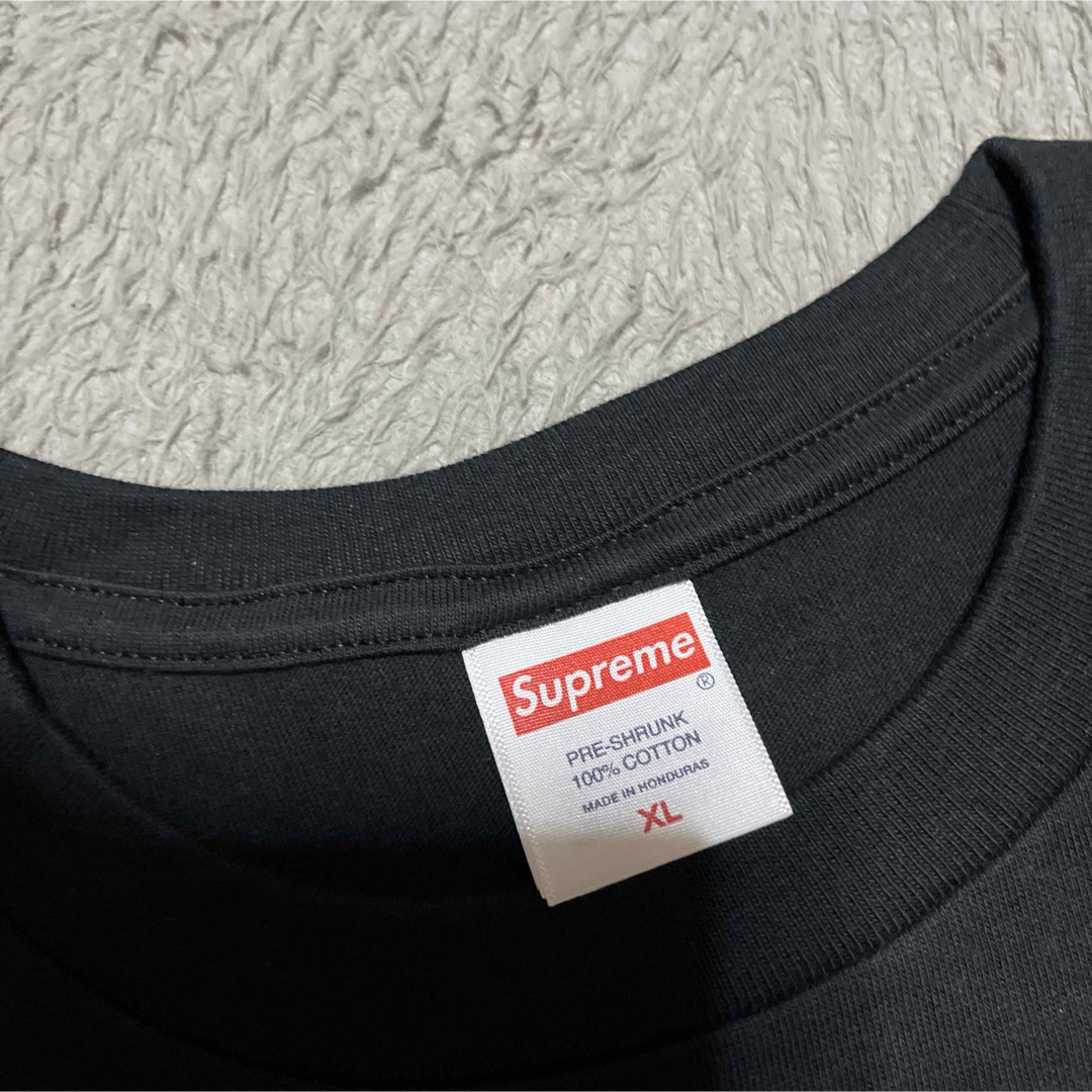 Supreme - 24aw Supreme Crest tee tシャツ XL 黒 ブラックの Supreme - 24aw Supreme Crest tee tシャツ XL 黒 ブラックの