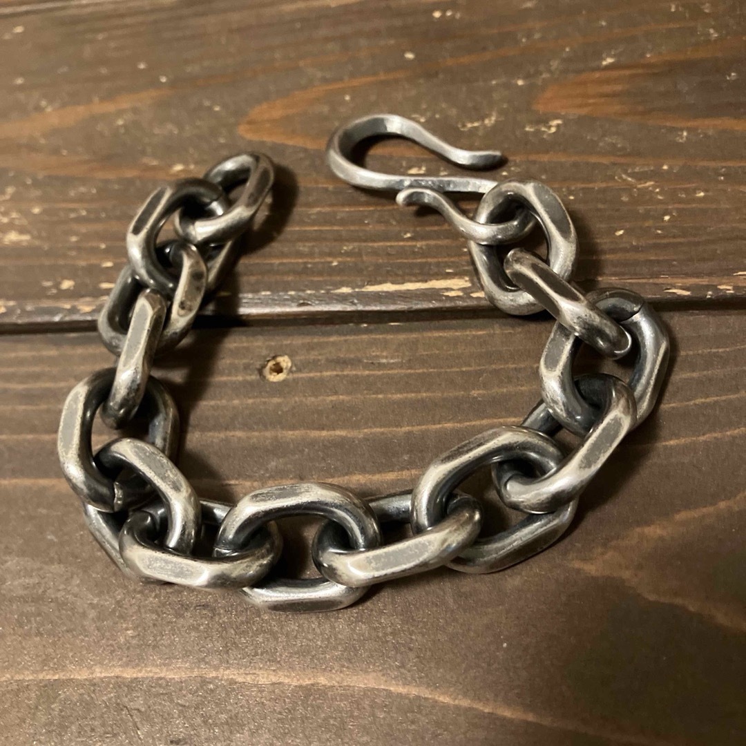 Harley Davidson - ブラス製 シルバーメッキブレスレット 新品未 Harley Davidson - ブラス製 シルバーメッキブレスレット 新品未