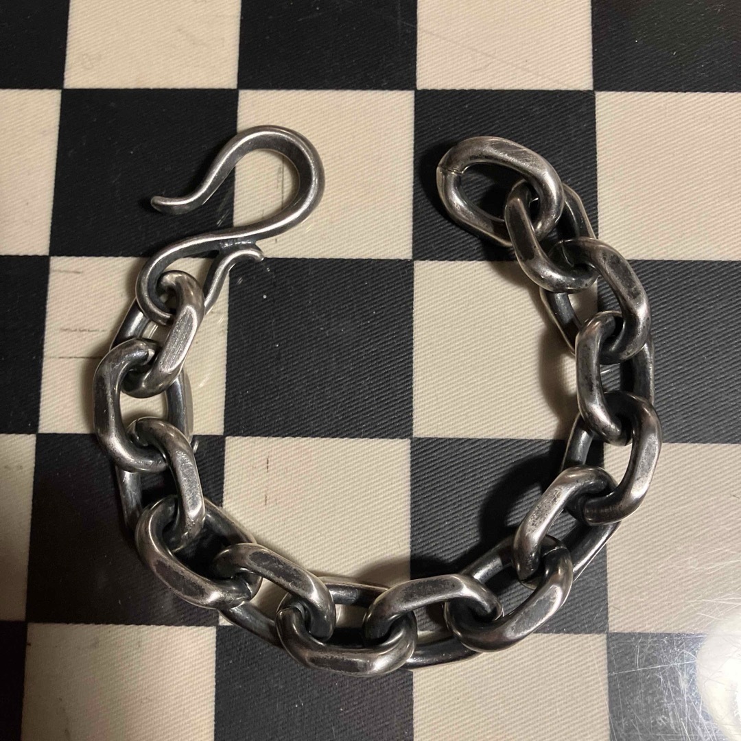 Harley Davidson - ブラス製 シルバーメッキブレスレット 新品未 Harley Davidson - ブラス製 シルバーメッキブレスレット 新品未