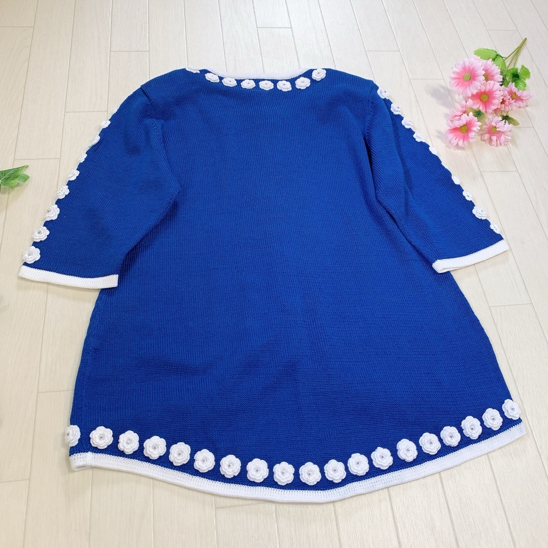 ROYAL ALPACA 高級ハンドニット カーディガン ピマコットン100 ROYAL ALPACA 高級ハンドニット カーディガン ピマコットン100