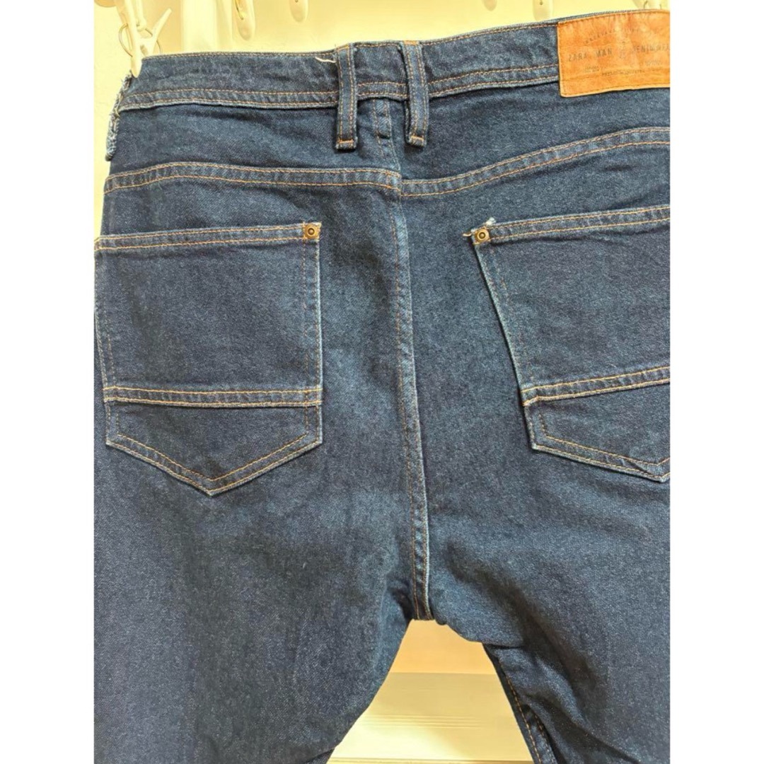ZARA - ZARA MAN ダークブルースリムフィットデニムの通販 by ZARA - ZARA MAN ダークブルースリムフィットデニムの通販 by