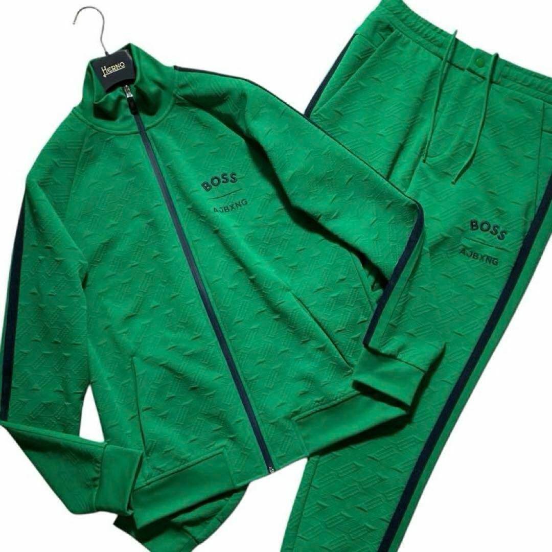 HUGO BOSS - ほぼ未使用 HUGOBOSS × AJBXNG トラックジャケット HUGO BOSS - ほぼ未使用 HUGOBOSS × AJBXNG トラックジャケット