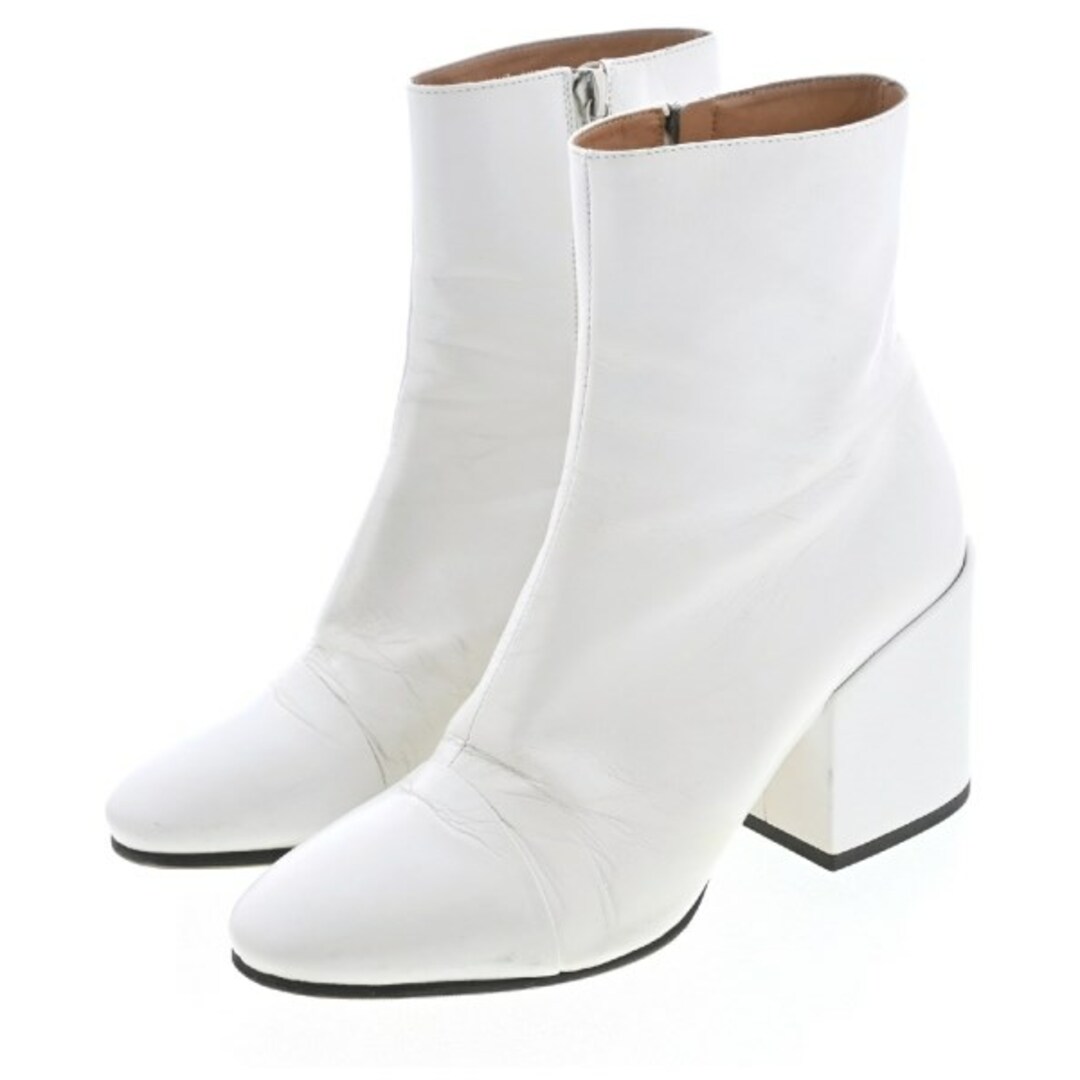 DRIES VAN NOTEN - DRIES VAN NOTEN ブーツ EU36(22.5cm位) 白 DRIES VAN NOTEN - DRIES VAN NOTEN ブーツ EU36(22.5cm位) 白
