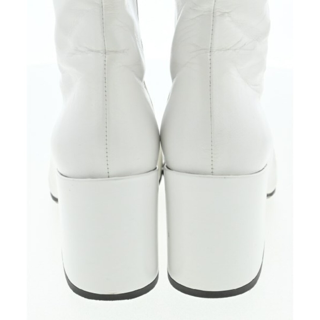 DRIES VAN NOTEN - DRIES VAN NOTEN ブーツ EU36(22.5cm位) 白 DRIES VAN NOTEN - DRIES VAN NOTEN ブーツ EU36(22.5cm位) 白