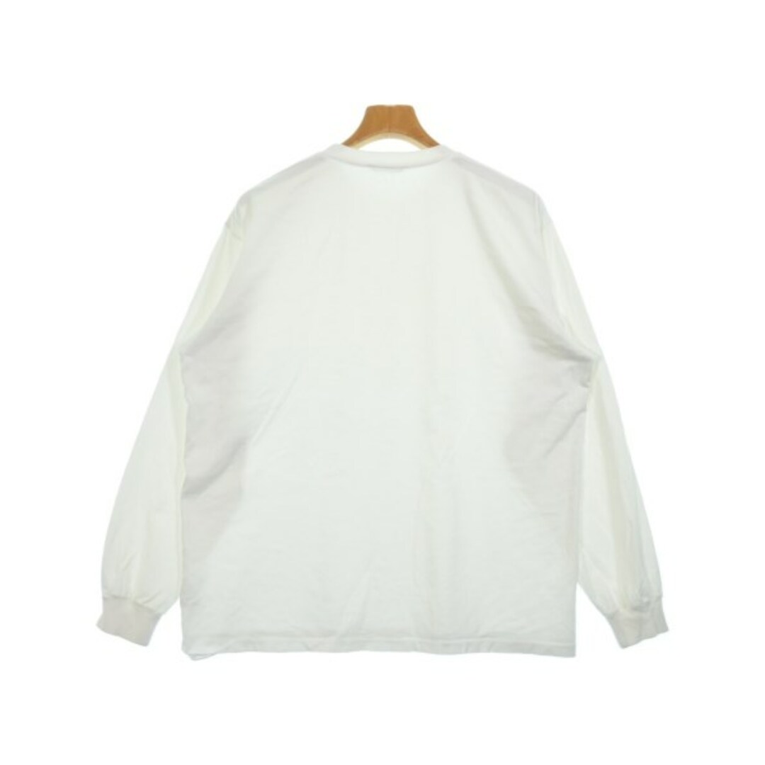 AURALEE - AURALEE オーラリー Tシャツ・カットソー 4(M位) 白 AURALEE - AURALEE オーラリー Tシャツ・カットソー 4(M位) 白