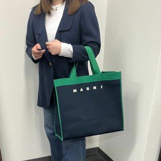 MARNI - マルニマーケット ストライプバッグの通販 by smile MARNI - マルニマーケット ストライプバッグの通販 by smile