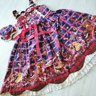BABY,THE STARS SHINE BRIGHT - チェスアリス柄スカートの通販 BABY,THE STARS SHINE BRIGHT - チェスアリス柄スカートの通販