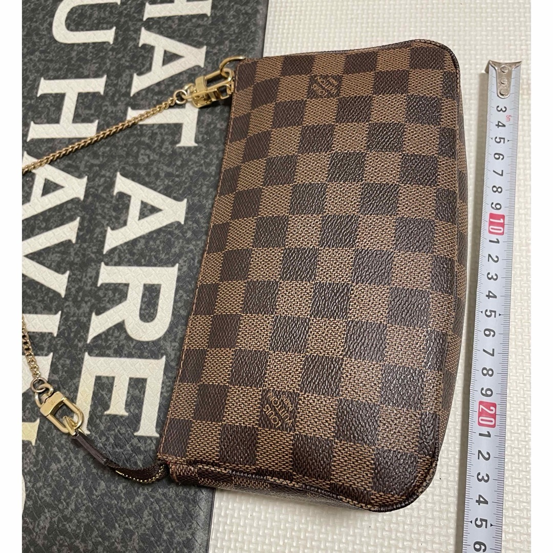 LOUIS VUITTON - ルイヴィトン ダミエ アクセサリーポーチ 正規 LOUIS VUITTON - ルイヴィトン ダミエ アクセサリーポーチ 正規