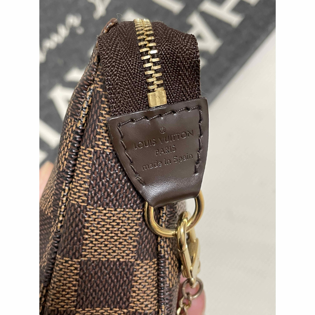 LOUIS VUITTON - ルイヴィトン ダミエ アクセサリーポーチ 正規 LOUIS VUITTON - ルイヴィトン ダミエ アクセサリーポーチ 正規