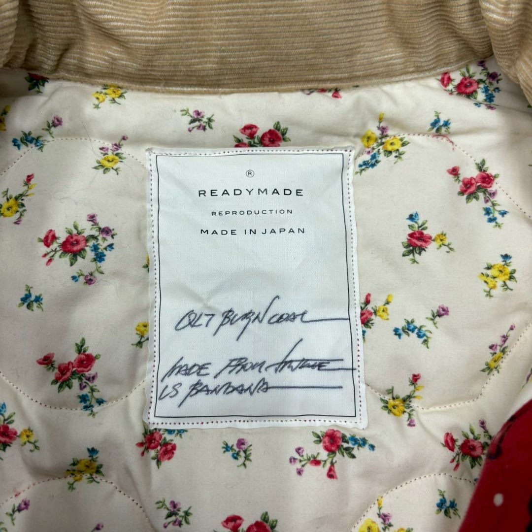READYMADE - レディメイド☆20AW バンダナキルティングバーン READYMADE - レディメイド☆20AW バンダナキルティングバーン