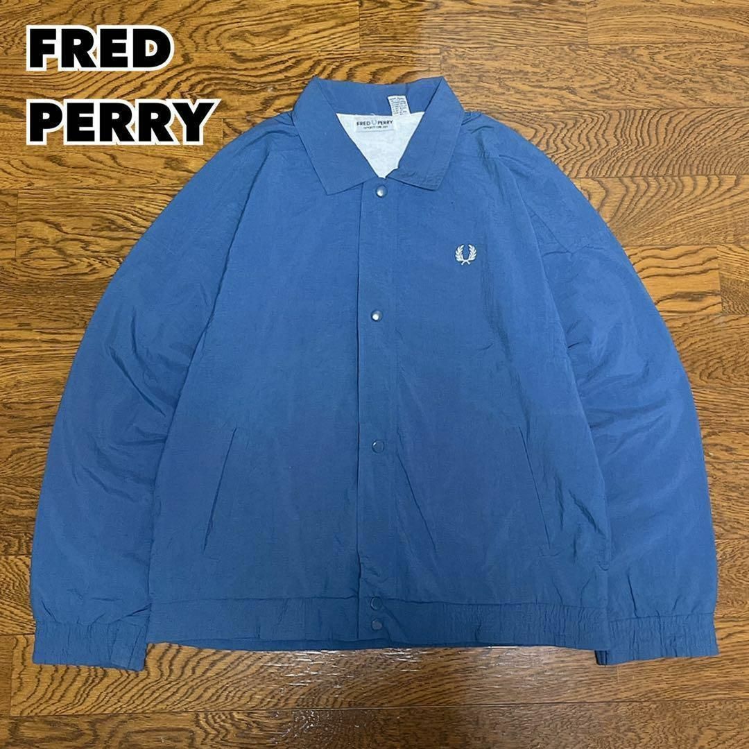 FRED PERRY - 80s FRED PERRY フレッドペリー コーチジャケット FRED PERRY - 80s FRED PERRY フレッドペリー コーチジャケット