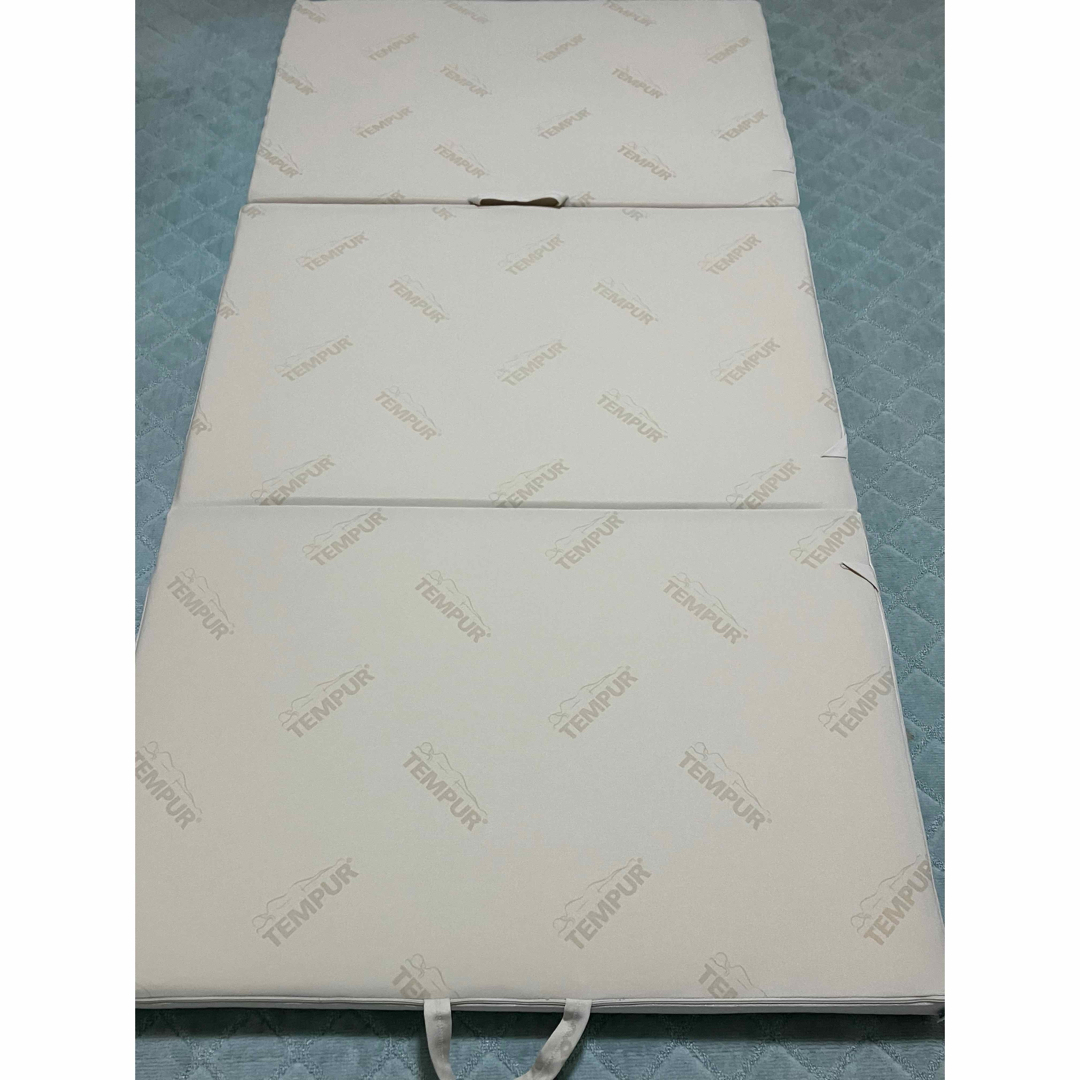 TEMPUR - 送料込♪美品!TEMPUR テンピュール シングル 三つ折り TEMPUR - 送料込♪美品!TEMPUR テンピュール シングル 三つ折り