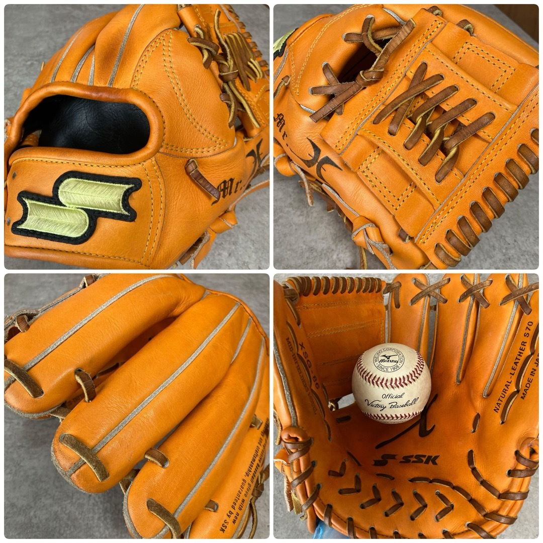 SSK - SSK ミスターX 一般 大人用 硬式 内野 野球 グローブ SSK - SSK ミスターX 一般 大人用 硬式 内野 野球 グローブ