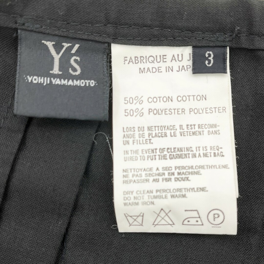Y's - ◇◇Y's ワイズ スカート size3 レディース ブラックの Y's - ◇◇Y's ワイズ スカート size3 レディース ブラックの