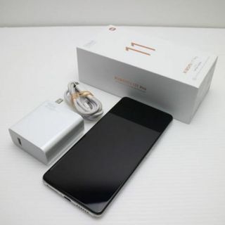 超美品 SIMフリー Xiaomi 11T Pro 8GB 128GB ムーンライトホワイト M444(スマートフォン本体)