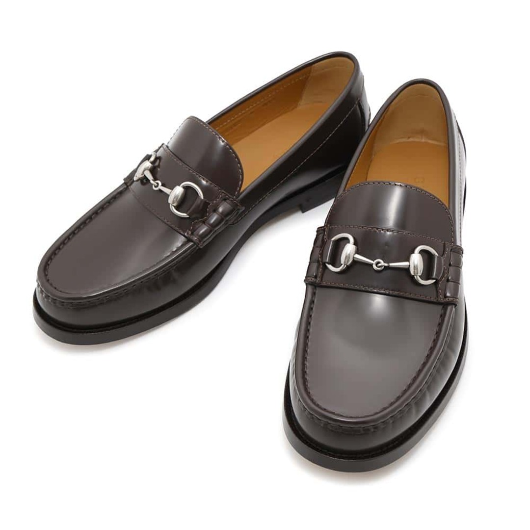 GUCCI - グッチ ローファー ホースビット レザー メンズサイズ9 GUCCI - グッチ ローファー ホースビット レザー メンズサイズ9