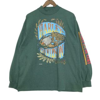Harley Davidson(Tシャツ/カットソー(七分/長袖))のフリマ Harley Davidson(Tシャツ/カットソー(七分/長袖))のフリマ