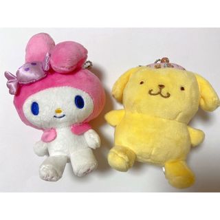 ボールチェーンマスコット　サンリオくじ　ポムポムプリン(キャラクターグッズ)