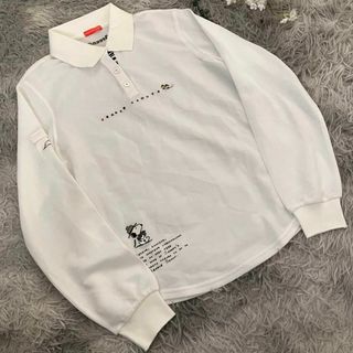 グリーンクラブ(GREEN CLUBS)の【Greenclubs】EAGLE SCOUTS刺繍入り長袖ポロシャツ　ゴルフ(ポロシャツ)