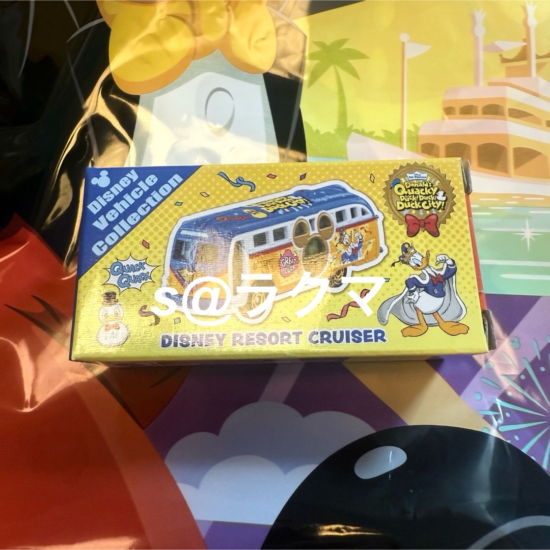 Disney(ディズニー)のディズニー パルパルーザ ドナルド トミカ リゾートクルーザー エンタメ/ホビーのおもちゃ/ぬいぐるみ(ミニカー)の商品写真