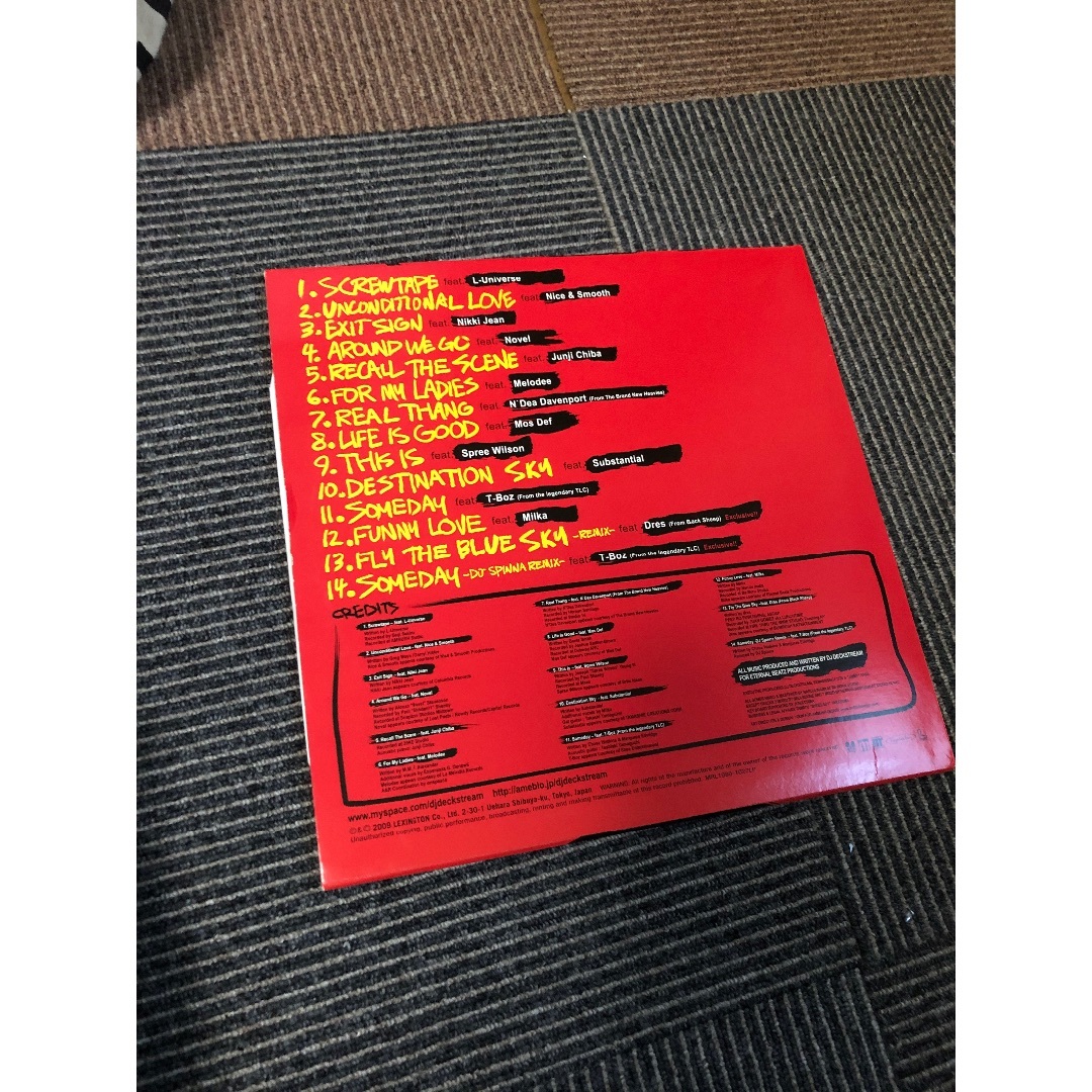 ヒップホップ/ラップ Dj deckstream Sound Track2 2lp
