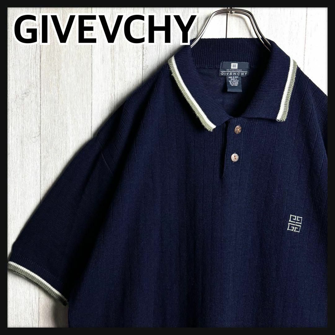 GIVENCHY - 1922【希少・美品】ジバンシー 4G刺繍ロゴ 半袖 GIVENCHY - 1922【希少・美品】ジバンシー 4G刺繍ロゴ 半袖