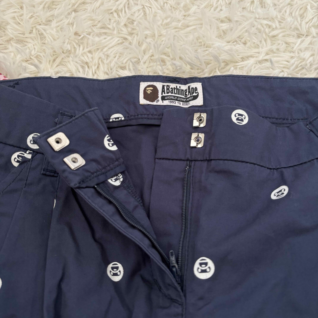 A BATHING APE - 未使用アベイシングエイプ 総柄ショートパンツ A BATHING APE - 未使用アベイシングエイプ 総柄ショートパンツ
