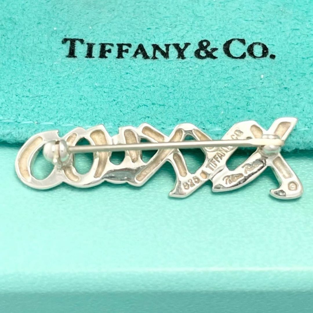 Tiffany & Co. - ティファニー ラブ&キス ブローチ パロマピカソ Tiffany & Co. - ティファニー ラブ&キス ブローチ パロマピカソ