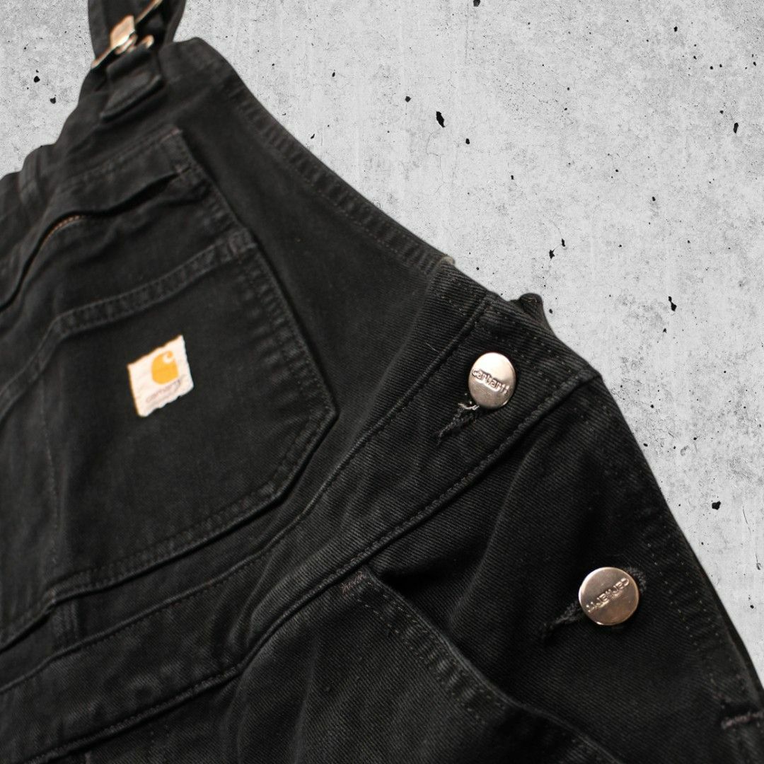 carhartt - 古着 CARHARTT M(8/10) OVERALL BLK カーハート carhartt - 古着 CARHARTT M(8/10) OVERALL BLK カーハート