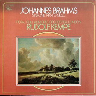独LP Rudolf Kempe, The Royal Philha Brahms Sinfonie Nr. 4 E-Moll 1C04750800 	EMIDISC /00260(その他)