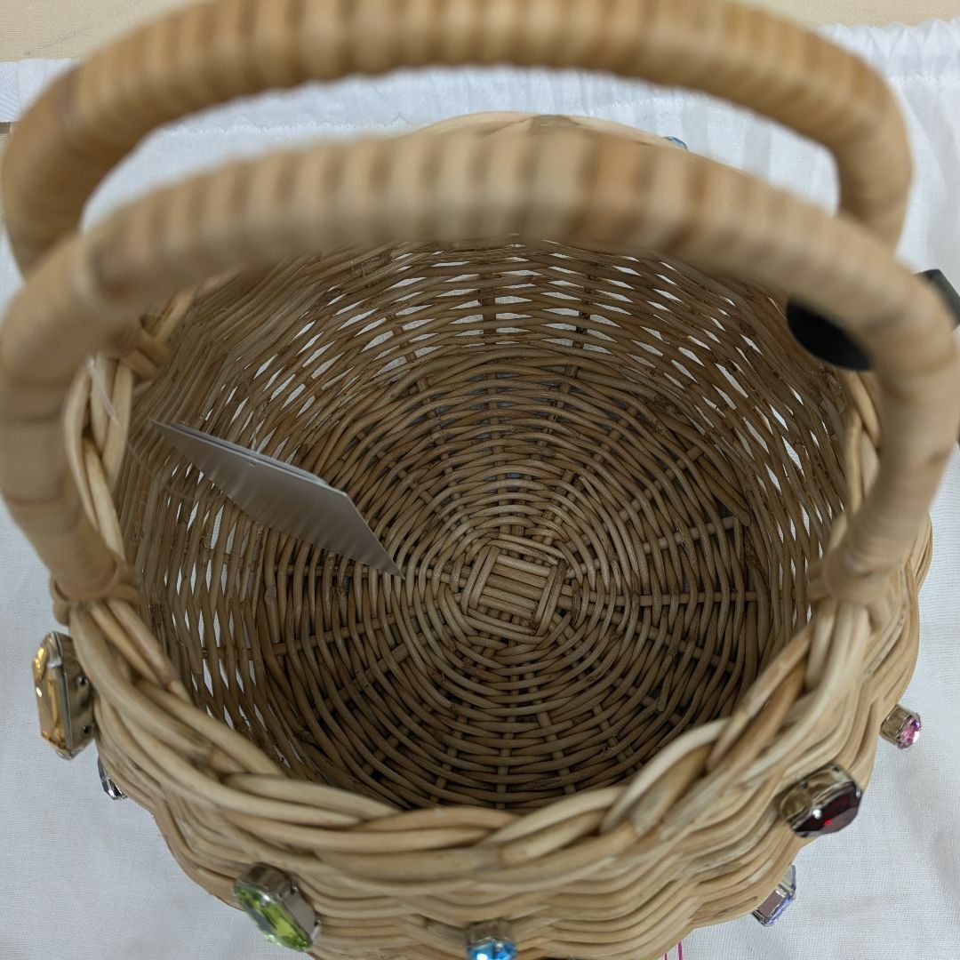LUDLOW - LUDLOW 限定品のラタンバスケット 未使用品ですの通販 LUDLOW - LUDLOW 限定品のラタンバスケット 未使用品ですの通販