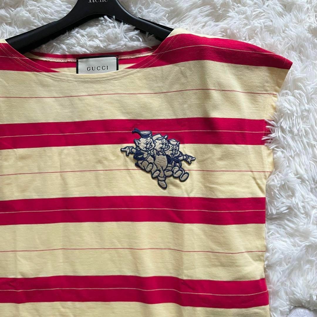 GUCCI - 極美品 現行タグ グッチ ディズニー コラボ Tシャツ GUCCI - 極美品 現行タグ グッチ ディズニー コラボ Tシャツ