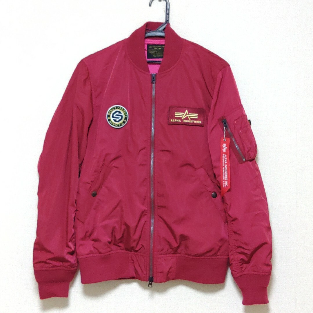 ALPHA INDUSTRIES - ALPHA×STRICT-G コラボ MA-1『機動戦士 ALPHA INDUSTRIES - ALPHA×STRICT-G コラボ MA-1『機動戦士